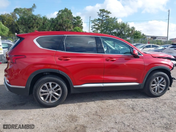 2020 Hyundai Santa Fe SEL with VIN 5NMS33ADXLH170664, listed as a IAAI auction lot 41945937 with 81,511 mi miles. Bid and sale history available at carsss.com. Image 13.