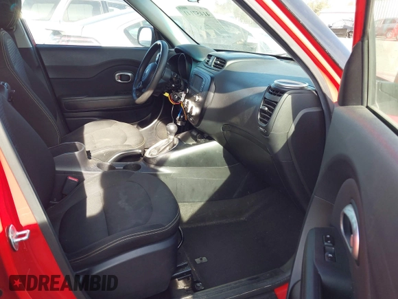2015 Kia Soul + with VIN KNDJP3A56F7780002, listed as a IAAI auction lot 41457141 with 1 mi miles. Bid and sale history available at carsss.com. Image 5.