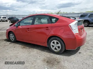 2010 Toyota Prius II with VIN JTDKN3DU7A0130285, listed as a Copart auction lot 53169605 with 212,909 mi miles and Salvage Title. Bid and sale history available at DreamBid. Image 2.