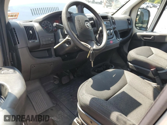 2016 Ram ProMaster Cargo with VIN 3C6TRVNG8GE105559, listed as a Copart auction lot 68694084 with 205,722 mi miles and Clean Title. Bid and sale history available at DreamBid. Image 8.