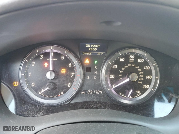 2011 Lexus ES 350 with VIN JTHBK1EG3B2437026, listed as a Copart auction lot 46321325 with 231,724 mi miles and Salvage Title. Bid and sale history available at carsss.com. Image 9.
