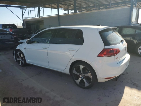 2017 Volkswagen GTI S z VIN 3VW547AU4HM073477, wystawiony jako Copart lot #57528365 z przebiegiem 99 954 mil mil oraz Szkoda całkowita • Salvage title. Historia ofert i sprzedaży dostępna na DreamBid. Obrazek 2.