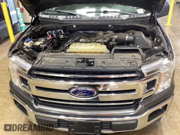 2019 Ford F-150 XL z VIN 1FTEW1CB4KFC20443, wystawiony jako IAAI lot #42806612 z przebiegiem 56 767 mil mil oraz . Historia ofert i sprzedaży dostępna na DreamBid. Obrazek 9.