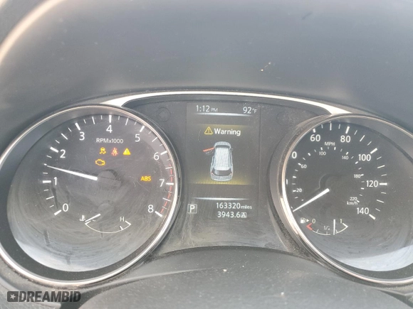 2015 Nissan Rogue S with VIN KNMAT2MT1FP561111, listed as a Copart auction lot 52184455 with 163,320 mi miles and Clean Title. Bid and sale history available at carsss.com. Image 9.