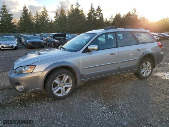 2005 Subaru Legacy Wagon (Natl) Outback XT with VIN 4S4BP68C554325986, listed as a Copart auction lot 80477924 with 105,955 mi miles and Salvage Title. Bid and sale history available at carsss.com. Image 1.