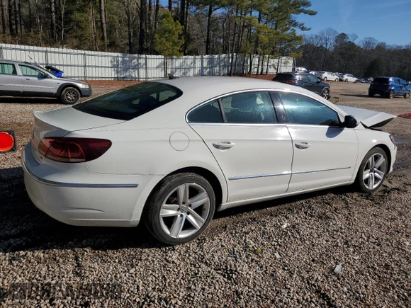 2016 Volkswagen CC Sport with VIN WVWBP7AN0GE512975, listed as a Copart auction lot 45030345 with 106,005 mi miles and Salvage Title. Bid and sale history available at carsss.com. Image 3.