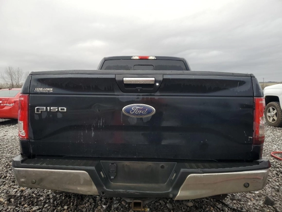2016 Ford F-150 XL with VIN 1FTEX1CP5GFC96317, listed as a Copart auction lot 43956955 with 229,618 mi miles and Salvage Title. Bid and sale history available at carsss.com. Image 6.