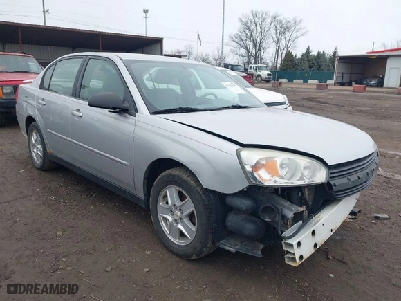 2005 Chevrolet Malibu LS with VIN 1G1ZT52855F245081, listed as a IAAI auction lot 41656185 with 156,782 mi miles. Bid and sale history available at carsss.com. Image 1.