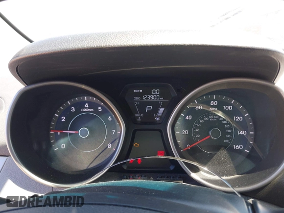 2013 Hyundai Elantra Limited with VIN 5NPDH4AEXDH257963, listed as a IAAI auction lot 42160450 with 123,900 mi miles and . Bid and sale history available at DreamBid. Image 7.