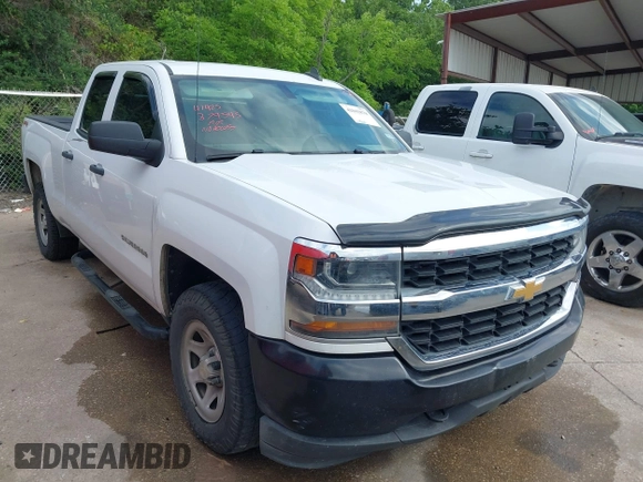 2017 Chevrolet Silverado 1500 Work Truck with VIN 1GCVKNEC2HZ379543, listed as a IAAI auction lot 42043878 with 193,106 mi miles. Bid and sale history available at carsss.com. Image 1.
