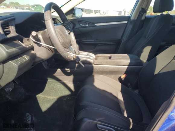 2019 Honda Civic Sedan LX with VIN 2HGFC2F67KH547792, listed as a Copart auction lot 50695315 with 57,672 mi miles and Salvage Title. Bid and sale history available at carsss.com. Image 7.