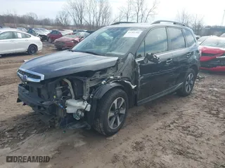 2017 Subaru Forester Premium with VIN JF2SJAGC1HH438553, listed as a IAAI auction lot 41701704 with 125,988 mi miles. Bid and sale history available at carsss.com. Image 2.