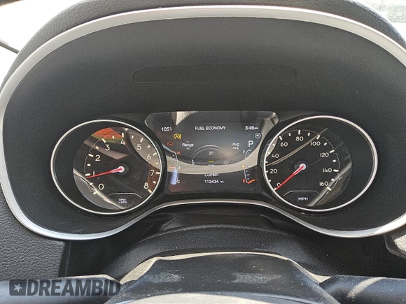 2019 Jeep Compass Latitude with VIN 3C4NJCBB4KT840548, listed as a Copart auction lot 61384165 with 113,434 mi miles and Clean title. Bid and sale history available at DreamBid. Image 9.