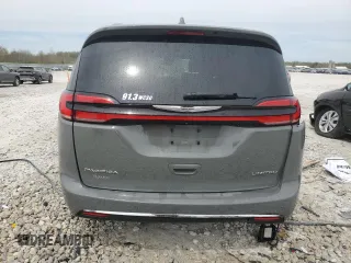 2022 Chrysler Pacifica Limited with VIN 2C4RC1GG9NR104524, listed as a Copart auction lot 54826355 with 57,709 mi miles and Salvage title. Bid and sale history available at DreamBid. Image 6.