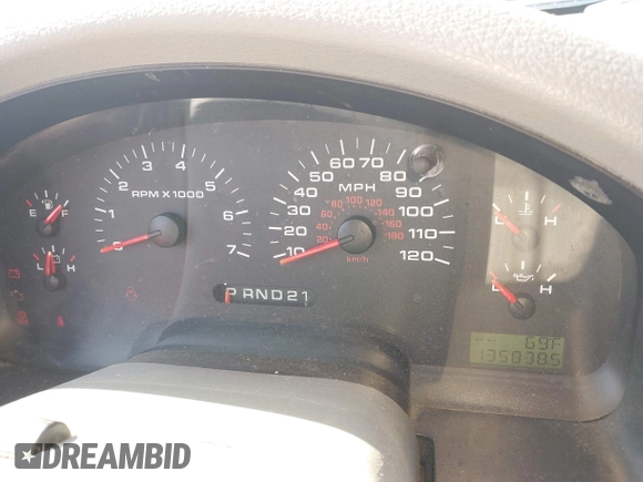 2006 Ford F-150 XL with VIN 1FTPX12V16NB06784, listed as a IAAI auction lot 41749394 with 135,838 mi miles. Bid and sale history available at carsss.com. Image 7.