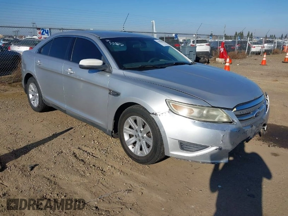 2011 Ford Taurus SE with VIN 1FAHP2DWXBG172965, listed as a IAAI auction lot 41395638 with 147,098 mi miles. Bid and sale history available at carsss.com. Image 1.
