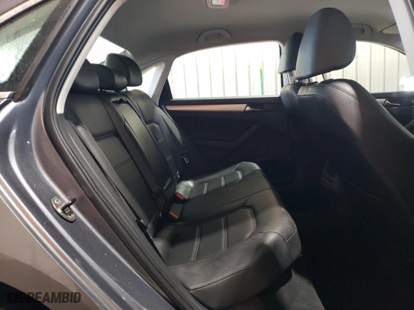 2012 Volkswagen Passat SE with VIN 1VWBP7A37CC006674, listed as a Copart auction lot 50501215 with 118,886 mi miles and Salvage Title. Bid and sale history available at carsss.com. Image 10.