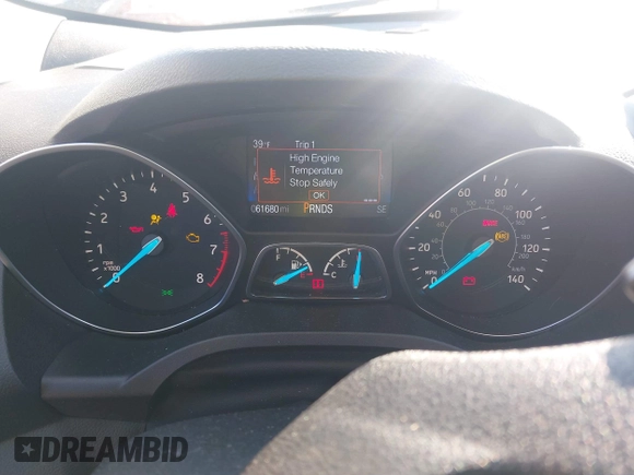 2017 Ford Escape SE with VIN 1FMCU0GD0HUB80123, listed as a IAAI auction lot 41895514 with 61,680 mi miles and . Bid and sale history available at DreamBid. Image 7.
