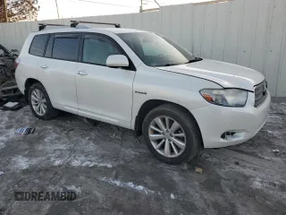 2009 Toyota Highlander Hybrid with VIN JTEEW41AX92033927, listed as a Copart auction lot 42945315 with 200,892 mi miles and Clean Title. Bid and sale history available at carsss.com. Image 4.