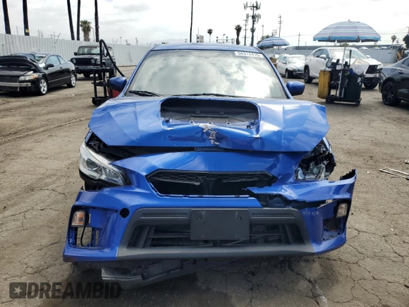 2018 Subaru WRX with VIN JF1VA1A6XJ9814171, listed as a Copart auction lot 54312415 with 73,357 mi miles and Salvage title. Bid and sale history available at DreamBid. Image 5.