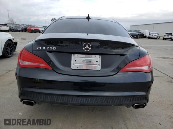 2016 Mercedes-Benz CLA 250 with VIN WDDSJ4EB5GN310199, listed as a Copart auction lot 37927794 with 95,027 mi miles and . Bid and sale history available at DreamBid. Image 6.