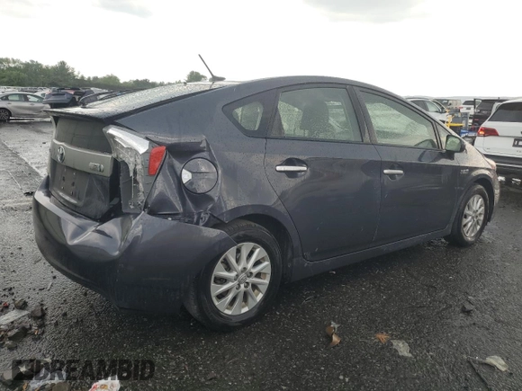 2012 Toyota Prius with VIN JTDKN3DP6C3021831, listed as a Copart auction lot 63462615 with 126,674 mi miles and Salvage title. Bid and sale history available at DreamBid. Image 3.