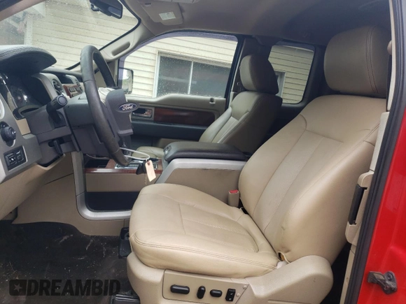 2009 Ford F-150 XL with VIN 1FTPX14V69FB28856, listed as a Copart auction lot 59173335 with 199,999 mi miles and Salvage title. Bid and sale history available at DreamBid. Image 7.