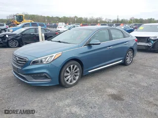 2015 Hyundai Sonata 2.4L Limited with VIN 5NPE34AF8FH168620, listed as a IAAI auction lot 42077041 with 175,010 mi miles. Bid and sale history available at carsss.com. Image 17.