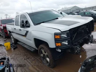 2014 Chevrolet Silverado 1500 Work Truck with VIN 1GCVKPEH2EZ377357, listed as a IAAI auction lot 41447511 with 136,835 mi miles and . Bid and sale history available at DreamBid. Image 1.