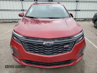 2024 Chevrolet Equinox RS with VIN 3GNAXMEG9RS221056, listed as a Copart auction lot 52902715 with 11,715 mi miles and Salvage Title. Bid and sale history available at DreamBid. Image 5.