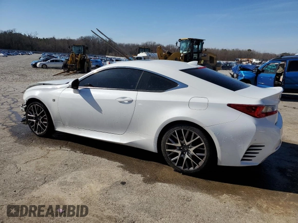 2017 Lexus RC 200t z VIN JTHHA5BC5H5007429, wystawiony jako Copart lot #45331695 z przebiegiem 74 161 mil mil oraz Szkoda całkowita • Salvage title. Historia ofert i sprzedaży dostępna na DreamBid. Obrazek 2.