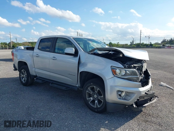 2019 Chevrolet Colorado 2WD Z71 with VIN 1GCGSDEN6K1330906, listed as a IAAI auction lot 40058453 with 116,053 mi miles. Bid and sale history available at carsss.com. Image 1.