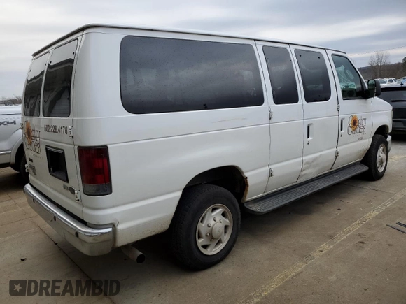 2009 Ford Econoline Passenger XL with VIN 1FBNE31L69DA54219, listed as a Copart auction lot 82971934 with 251,549 mi miles and Salvage title. Bid and sale history available at DreamBid. Image 3.