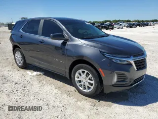 2022 Chevrolet Equinox LT with VIN 3GNAXKEV8NS231042, listed as a Copart auction lot 49452605 with 18,164 mi miles and Salvage Title. Bid and sale history available at DreamBid. Image 4.