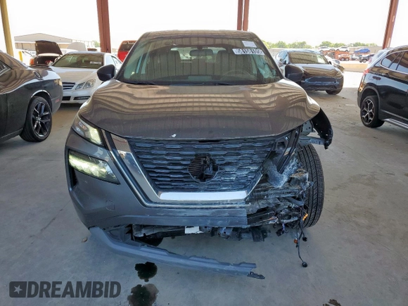 2023 Nissan Rogue S with VIN 5N1BT3AA7PC888694, listed as a Copart auction lot 58158105 with 56,480 mi miles and Non repairable. Bid and sale history available at DreamBid. Image 5.