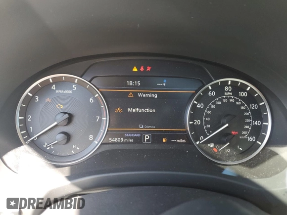 2020 Infiniti QX50 Luxe z VIN 3PCAJ5M30LF113018, wystawiony jako Copart lot #50584085 z przebiegiem 54 809 mil mil oraz Szkody całkowita. Historia ofert i sprzedaży dostępna na DreamBid. Obrazek 9.
