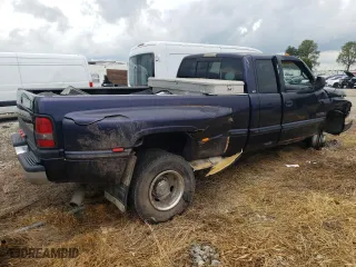 1998 Dodge Ram 3500 with VIN 1B7MF336XWJ189034, listed as a Copart auction lot 68670344 with 117,731 mi miles and Salvage Title. Bid and sale history available at carsss.com. Image 3.