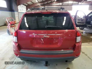 2015 Jeep Compass Sport with VIN 1C4NJCBB3FD118399, listed as a Copart auction lot 44059295 with 206,311 mi miles and Clean Title. Bid and sale history available at carsss.com. Image 6.
