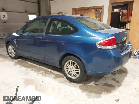 2008 Ford Focus SE with VIN 1FAHP33NX8W242851, listed as a IAAI auction lot 41812413 with 162,547 mi miles. Bid and sale history available at carsss.com. Image 3.