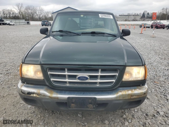 2002 Ford Ranger XL Fleet with VIN 1FTYR44V62PB75899, listed as a Copart auction lot 52996955 with 147,613 mi miles and Clean Title. Bid and sale history available at carsss.com. Image 5.