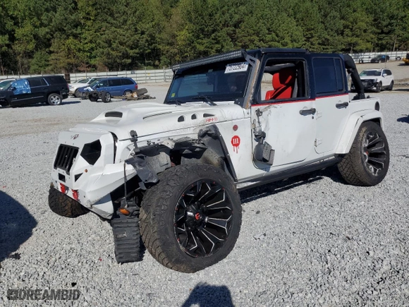 2018 Jeep Wrangler JK Unlimited Altitude with VIN 1C4BJWEG6JL816970, listed as a Copart auction lot 75722904 with 91,477 mi miles and Salvage Title. Bid and sale history available at carsss.com. Image 1.