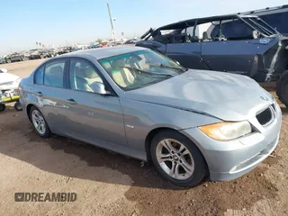 2008 BMW 3 Series 328xi with VIN WBAVC93518K039024, listed as a IAAI auction lot 41551444 with 175,943 mi miles. Bid and sale history available at carsss.com. Image 1.