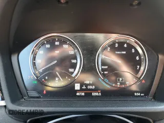 2021 BMW X1 xDrive28i with VIN WBXJG9C09M5U35384, listed as a Copart auction lot 53381575 with 46,736 mi miles and Salvage Title. Bid and sale history available at carsss.com. Image 9.