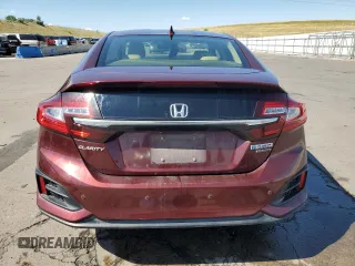 2018 Honda Clarity Plug-In Hybrid Touring with VIN JHMZC5F39JC000297, listed as a Copart auction lot 62656174 with 92,205 mi miles and Salvage Title. Bid and sale history available at carsss.com. Image 6.