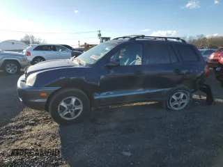 2004 Hyundai Santa Fe GLS with VIN KM8SC73D34U757671, listed as a Copart auction lot 45156355 with 296,773 mi miles and Salvage Title. Bid and sale history available at carsss.com. Image 1.