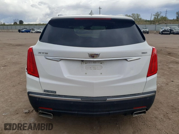 2018 Cadillac XT5 FWD with VIN 1GYKNARSXJZ223593, listed as a Copart auction lot 54414045 with 48,097 mi miles and Salvage title. Bid and sale history available at DreamBid. Image 6.