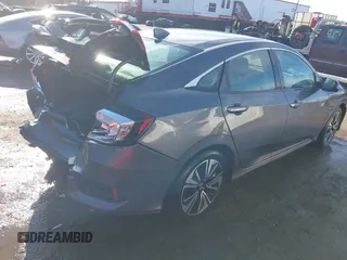 2017 Honda Civic Sedan EX-L with VIN 2HGFC1F70HH633263, listed as a IAAI auction lot 41511642 with 65,769 mi miles. Bid and sale history available at carsss.com. Image 4.