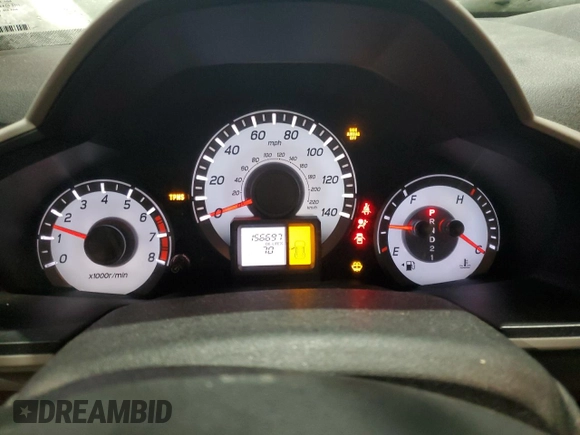 2015 Honda Pilot LX with VIN 5FNYF4H27FB042691, listed as a Copart auction lot 45349335 with 156,697 mi miles and Salvage Title. Bid and sale history available at DreamBid. Image 9.