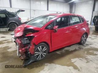 2018 Honda Fit EX-L with VIN 3HGGK5H9XJM700455, listed as a Copart auction lot 49507485 with 38,018 mi miles and Salvage Title. Bid and sale history available at carsss.com. Image 1.