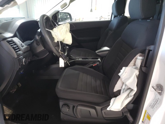 2022 Ford Ranger XL with VIN 1FTER1FH3NLD19879, listed as a Copart auction lot 51042735 with 7,025 mi miles and Salvage Title. Bid and sale history available at DreamBid. Image 7.